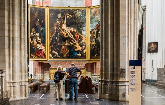 Paintings by Rubens in Our Lady's Cathedral, Antwerp