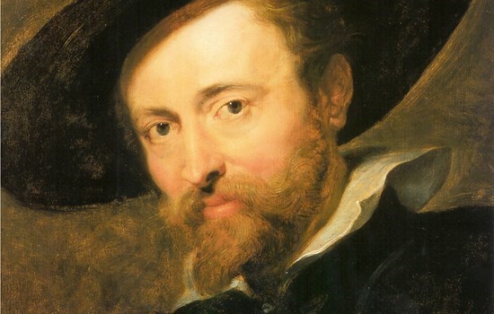 A portrait of the famous painter Rubens